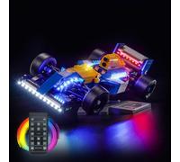Kit di illuminazione a LED per Lego 10353 - per Williams Racing FW14B & Nigel Mansell modello Luci personalizzate da assemblare (modello Non incluso)(versione telecomando)