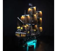 Kit di illuminazione a LED per Lego 10365 Captain Jack Sparrow's Pirate Ship - Luci personalizzate da Montare, Compatibile con questo Modello (Modello Non Incluso)
