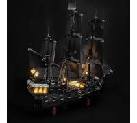 Kit di illuminazione a LED per Lego 10365 Captain Jack Sparrow's Pirate Ship - Luci personalizzate da montare, Compatibile con questo modello (Modello Non Incluso)(Edizione Standard)