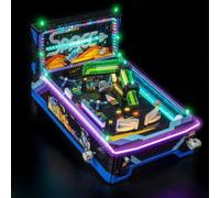 Kit di illuminazione a LED per Lego 11374 Arcade Pinball Machine (kit Only) | Installazione semplice, cablaggio discreto, ed effetti di illuminazione cinematografica per sublimare il tuo modello