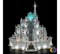 Kit di illuminazione a LED per Lego 11377 Minas Tirith (kit Only),Versione B
