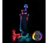 Kit di illuminazione a LED per Lego 21279 The Enderman Tower - Luci personalizzate da montare, compatibile con questo modello (Modello Non Incluso)(versione telecomando)