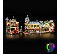 Kit di illuminazione a LED per Lego 43302 Main Street, U.S.A - Luci personalizzate da montare compatibili con questo modello (Modello Non Incluso)(versione RC)