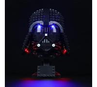 Kit di illuminazione a LED per Lego 75304 Darth Vader Helmet - Luci personalizzate da montare, compatibile con questo modello (modello non incluso)