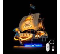 Kit di illuminazione a LED per Lego 75639 The Going Merry Pirate Ship - Luci personalizzate da Montare, Compatibile con questo Modello (Modello Non Incluso)