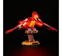 Kit di illuminazione a LED per Lego 76394 Fawkes, Dumbledore's Phoenix - Luci personalizzate da montare, compatibile con questo modello (modello non incluso)
