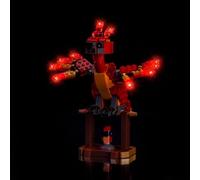 Kit di illuminazione a LED per Lego 76448 Dumbledore's Phoenix - Luci personalizzate da montare, compatibile con questo modello (Modello Non Incluso)