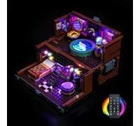 Kit di Illuminazione a LED per Lego 76785 Thing's Apartment - Luci Personalizzate da Montare, Compatibile con questo Modello (Modello Non Incluso)(versione telecomando)