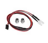 Kit di illuminazione a LED RC, 2PCS Fari da 5 mm Luci a LED per Accessori RC per Veicoli a Deriva da 1/10 di Modello (11# luce blu)