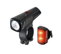 Kit di illuminazione bici Sigma Buster 800 - RL 80 Led USB Noir