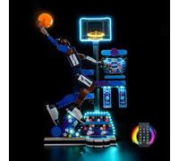 Kit di illuminazione con telecomando compatibile con Lego Nike Slam Dunk 43010 (Nessun modello), set di illuminazione a LED. Giocattoli creativi compatibili con Lego Nike Slam Dunk
