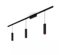 Kit di Illuminazione Intelligente Philips Hue Perifo Tetto Rettangolare Nero 3 Lampade