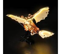 Kit di illuminazione LED compatibile Lego Leonardo da Vinci's Flying Machine (non modello), kit decorativo 10363