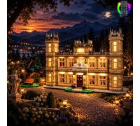 Kit di illuminazione LED per Lego 21373 Downton Abbey (kit Only) (RC) | Installazione semplice, cablaggio discreto, ed effetti di illuminazione cinematografica per sublimare il tuo modello