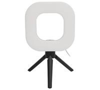 Kit di Illuminazione per Videoconferenze, Luce Anulare con Clip per Computer Portatile, con 5 Colori Dimmerabili e 10 Livelli di luminosità, 3000-7000K, 1500lm, Luce Video LED USB
