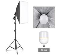 Kit di illuminazione Softbox per fotografia 50x70CM Softbox professionale per sistema di illuminazione continua per attrezzature da studio fotografico