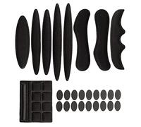 Kit di imbottitura per casco da 27 pezzi, ricambio per bicicletta, imbottitura in schiuma, tappetino per casco per moto, caschi, imbottitura adesiva per casco, imbottitura per casco in schiuma