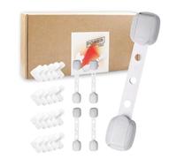 Kit di impermeabilizzazione per bambini di alta qualità per la casa e la cucina, cinghie per il cestino del frigorifero e del congelatore, protezioni per angoli, set a prova di bambini