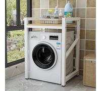 Kit di impilamento del basamento dell'asciugatrice della lavatrice, sopra l'unità di stoccaggio della lavatrice, Kit di impilamento per lavatrici e asciugatrici, capacità di carico 400KG