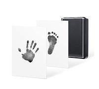 Kit di impronte per bambini e kit per impronte a mano kit di stampa a zampa con 1 pad di inchiostro pulito e 2 carte di impronta per il kit di stampa di zampa per cagnolini da compagnia per nuovi gen