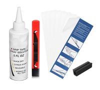 Kit di impugnature per mazze da golf - Set di riparazione con adesivi e solvente - Set per rinnovare la presa di bastoncini da golf - per uomini donne e ragazzi e ragazze giovani