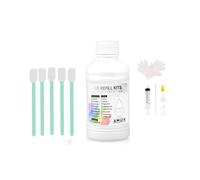 Kit di inchiostri EP DTF 1 pezzo 250ML compatibile con pellicola a trasferimento diretto compatibile con inchiostro orologio DTF tutti i formati stampante Lamb e DTF 1BK S 1M 1Y 1WH(DTF Cleaning)