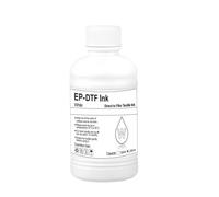 Kit di inchiostri EP DTF 1 pezzo 250ML compatibile con pellicola a trasferimento diretto compatibile con inchiostro orologio DTF tutti i formati stampante Lamb e DTF 1BK S 1M 1Y 1WH(WH)