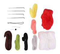 Kit di infeltri ad ago carino bambola gatto giocattoli materiale set inglese manuale facilitare le relazioni di studio Aumenta i bambini regali di compleanno natalizi natalizi per