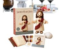 Kit di infeltrimento | Decorazione per la casa religiosa in feltro della Vergine Maria | 2 pezzi Set di artigianato con tessuto | per donne uomini ufficio comodino compleanno