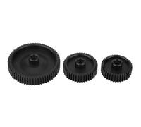 Kit di ingranaggi Follow Focus per DP3000, spazio tra i denti di 0,8 mm M0.8-38T M0.8-43T M0.8-65T Ingranaggi ABS, messa a fuoco fluida e precisa