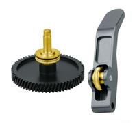 Kit di ingranaggi per estrusore Bambulab A1 A1 per mini stampanti 3D con struttura in acciaio temprato e miglioramento del carbonio simile al diamante (oro)