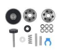 Kit di ingranaggi per estrusore di stampante 3D, kit di estrusore a doppio ingranaggio in acciaio temprato per HGX LITE 2.0, set di ingranaggi di azionamento ad alta precisione con