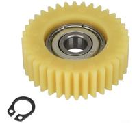 Kit di ingranaggi per scooter elettrico 35T 36T, design ad alto carico in nylon e metallo, con cuscinetti 608 integrati (D)