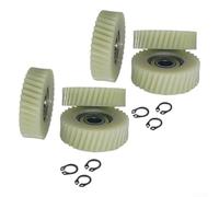 Kit di ingranaggi planetari da 6 pezzi per mozzo per bici elettrica, materiale in nylon con cuscinetti 608 che supportano rapporti di trasmissione 31T, 35T, 36T (36 denti)
