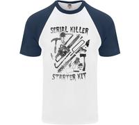 Kit Di Inizio Per Serial Killer Halloween Uomo S/S Maglietta Baseball