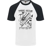 Kit Di Inizio Per Serial Killer Halloween Uomo S/S Maglietta Baseball