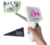 Kit di inseminazione artificiale, strumento visivo professionale con pistola endoscopica per spermatozoi, dispositivo riproduttivo completo per bovini ed equini