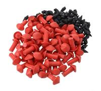 Kit di inserti per riparazione pneumatici auto, 180 pezzi, stile fungo, per pneumatici senza camera d'aria, compatibile con più tipi di veicoli, tra cui auto, scooter, moto
