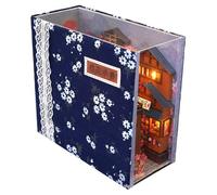 Kit Di Inserzione Di Moneta Di Libri, Modello In Miniatura Delle Bambole In Miniatura | Kit Di Casa In Miniaturaa 3D Per Scaffali, Tavolo, Regalo Per Il Nuovo Anno, Compleanno, Santo
