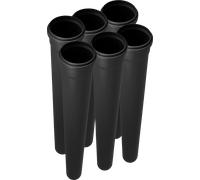 Kit di installazione cinderella da 6 pezzi per la ventilazione dei bagni a combustione freedom, classic e comfort