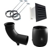 Kit di installazione cinderella freedom box 1 per wc inceneritore cinderella freedom / classic