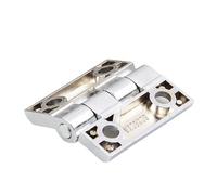 Kit di installazione del profilo in alluminio for cerniere cromate for telaio porta 40x40mm for estrusione 1 pz(Black,40x40mm)