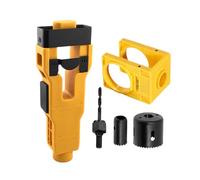 Kit Di Installazione Di Blocco Porta - Kit Di Blocco Per Seghe A Foro | A Foro Per Porte Regolabile Per Porte In Legno E Metallo | Kit Tutto In Per Il Montaggio Di Bloccaggio