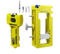 Kit di installazione di Litch - Set di cerniere della porta, mazzo per la lavorazione del legno carpenter, guida accurata di mutui, facile allineamento della piastra | Comodo da trasportare strumenti