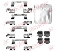 Kit di installazione pastiglie freno QB per A7, A8 D5, E-TRON, Q5, Q8 E-TRON