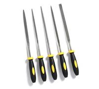 kit di installazione per chitarra 5 Pezzi Di Lime Per Tasti Per Chitarra, Strumento Di Archiviazione Per Riparazione, Molatura, Con Manico, Per Chitarra, Ukulele, Lime Per La Lavorazione Del Legno A M