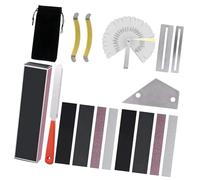 kit di installazione per chitarra Barra Di Livellamento Per Chitarra Kit Di Riparazione Da 18 Pezzi Kit Lucidato Per Barra Di Livellamento Per Strumenti Di Manutenzione Del Basso Per Chitarra Elettric