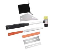kit di installazione per chitarra Il Kit Di Strumenti Per Liutaio Per Chitarra Include Un Martello In Gomma Per Tasti, Un Filetto Per Coronare I Tasti E Il Livellamento Del Bilanciere