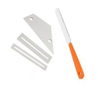 kit di installazione per chitarra Set di 4 strumenti per chitarra con file di strumenti per rettifica, righello per livellamento dei bordi, protezione per tasti, spessori, kit di strumenti per la ripa