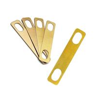 kit di installazione per chitarra Spessori Per Manico Per Chitarra, 8 Pezzi, Spessore 0,2 Mm, 0,5 Mm, 1 Mm, Set Di Spessori Per Manico In Ottone, Piastra Per Manico Imbullonata